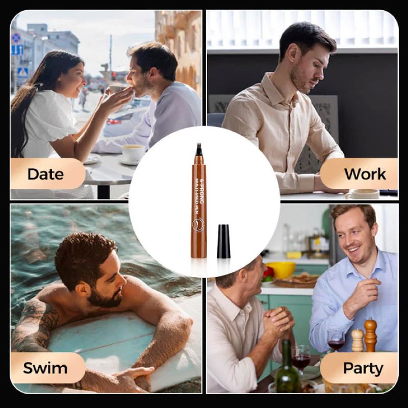 Precise 4-Tip Waterproof Brow Defining Pencil