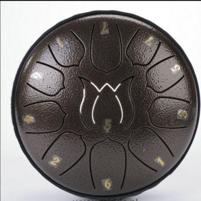 Metal Tongue Drum for Mindful Meditation Practice