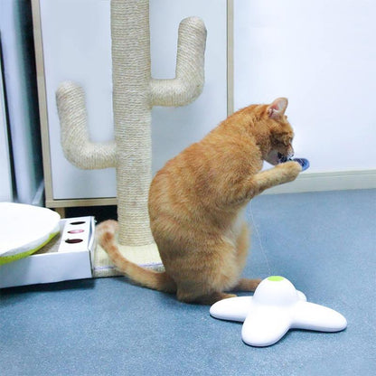 Funny Interactive Cat Feather Toy - Cofik