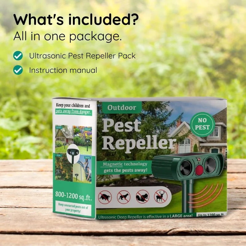 Effective Outdoor Animal Repellent Device