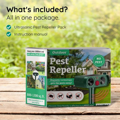 Effective Outdoor Animal Repellent Device