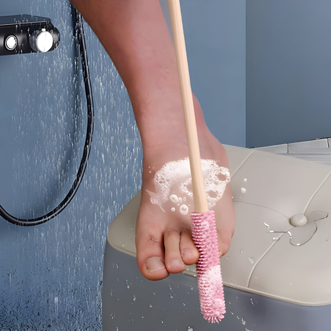 Gentle Exfoliating Foot Brush Soft Bristles Daily Care