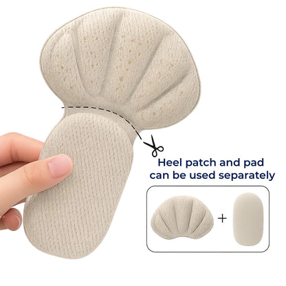 Soft Gel Heel Grips for All Day Comfort Shoes