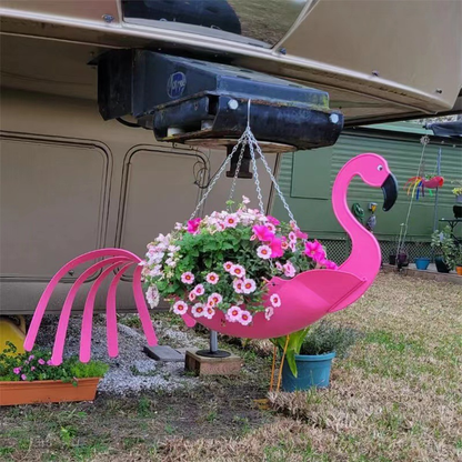 Colorful Hanging Planter for Flowers and Herbs