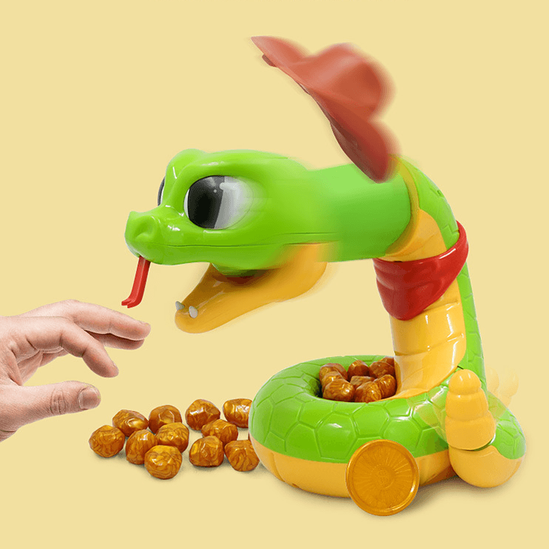 Spooky Realistic Snake Toy Figure