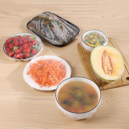 Clear Plastic Food Wrap Covers