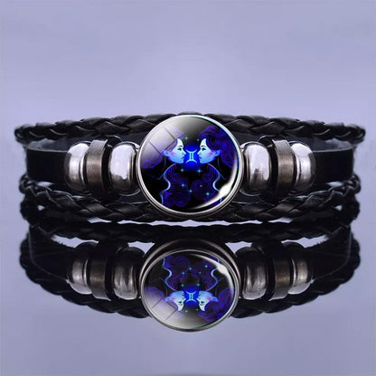 Astrology Zodiac Sign Charm Bracelet