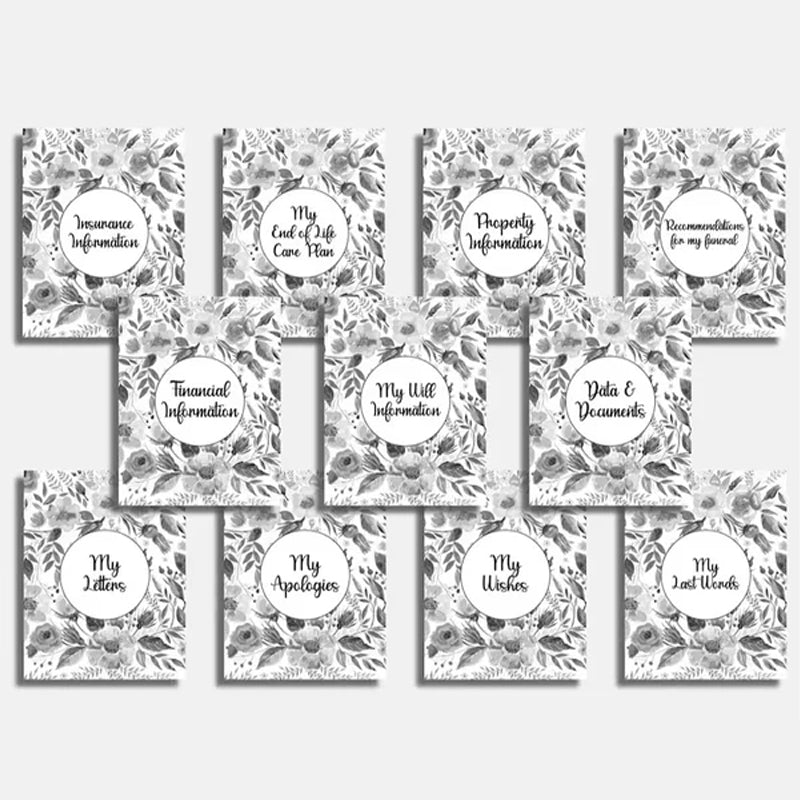 Funeral Life Planner Notebook