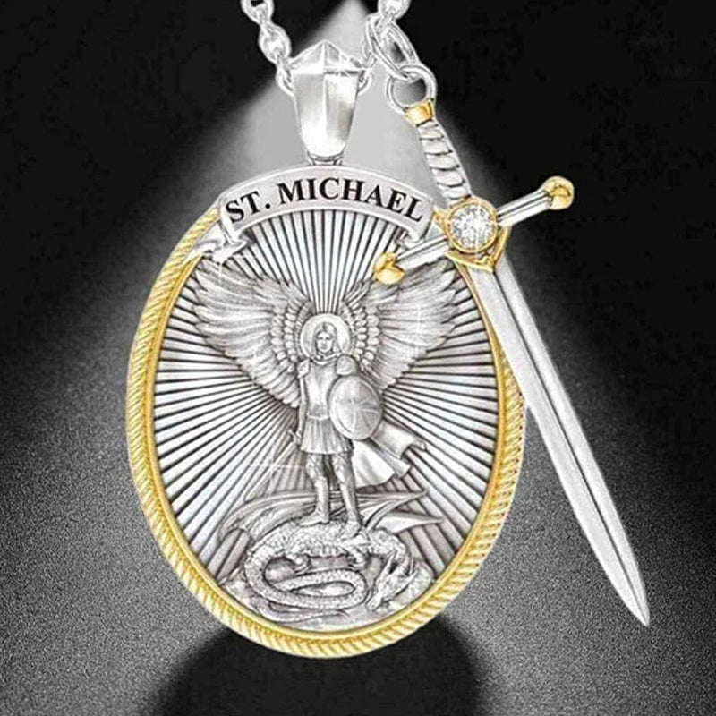 Protective Archangel Michael Necklace