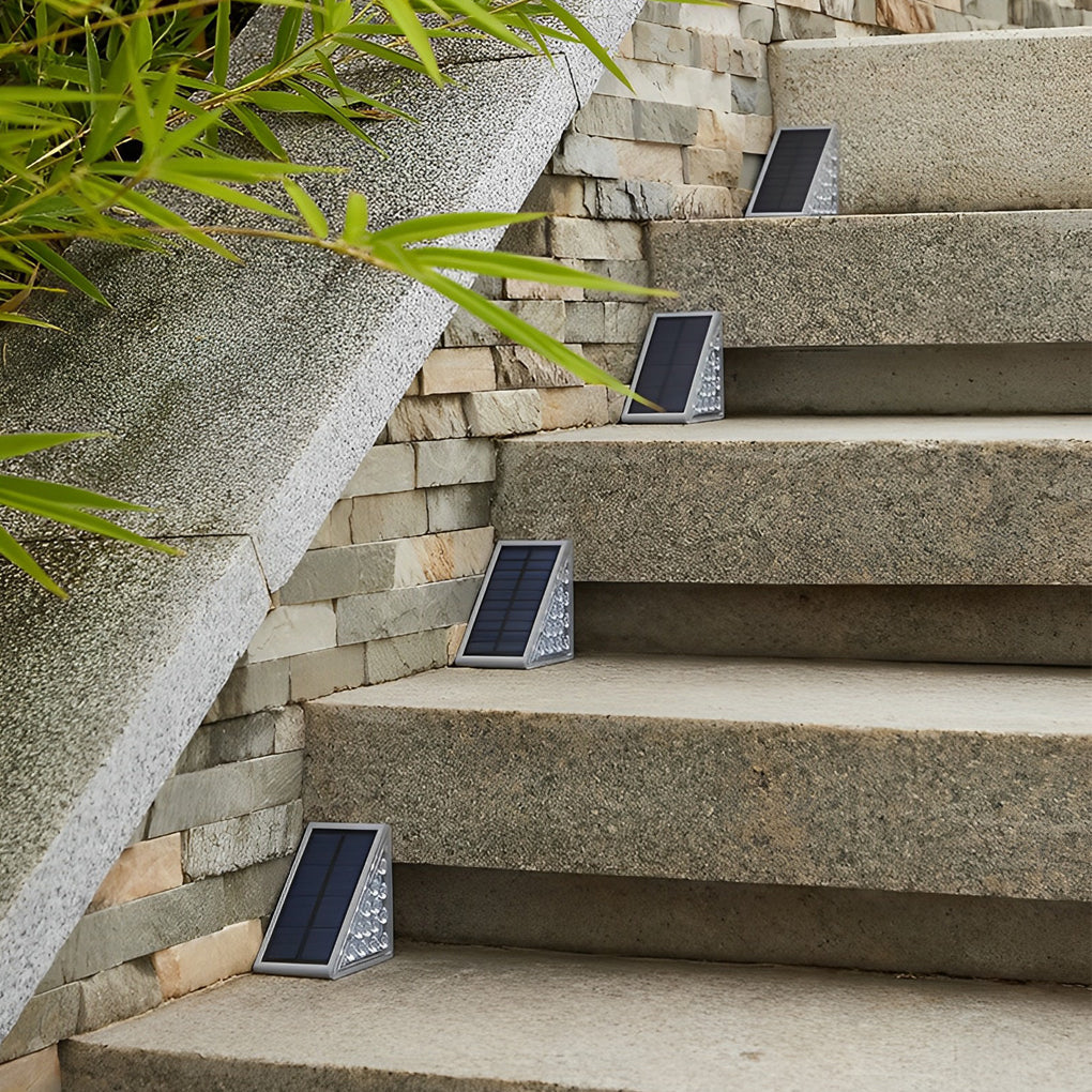 Outdoor Solar Powered LED Step Lights - Cofik