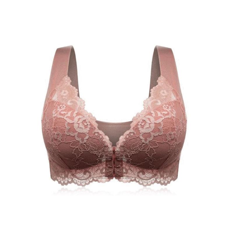 Sexy Lace Front Buckle Bra