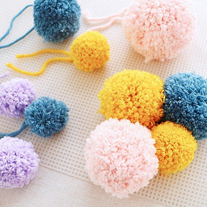 Colorful Pom Pom Craft Kit