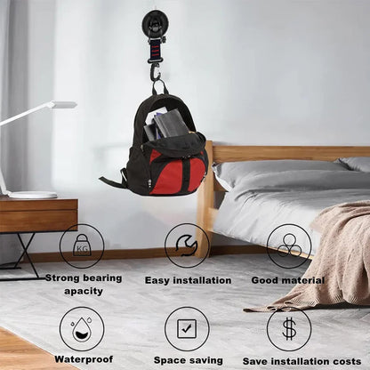Strong Suction Cup with Metal Hook