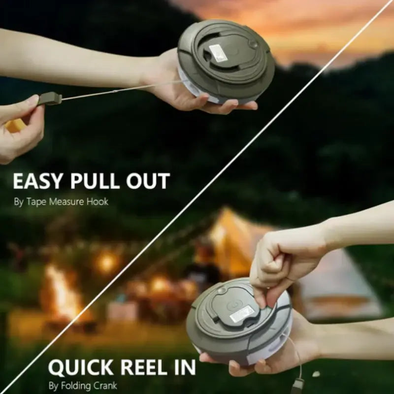 Portable LED Camp String Lantern