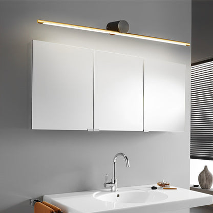 Contemporary Double Tone Bath Lighting with Cylinder Shade