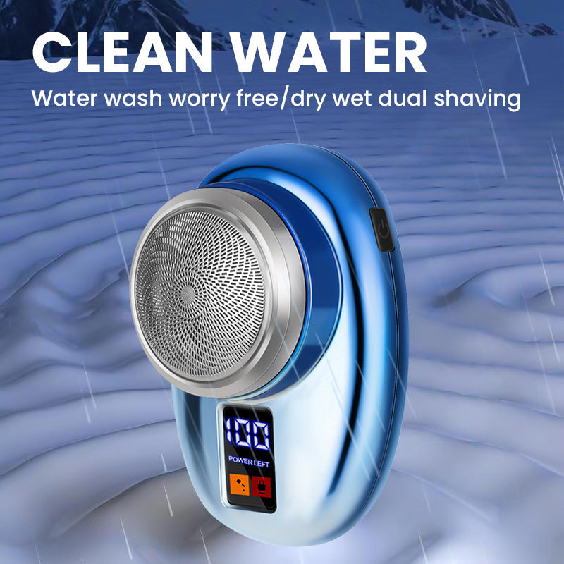 Compact Travel Rechargeable Electric Shaver
