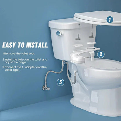Self Cleaning Toilet Bidet Adapter