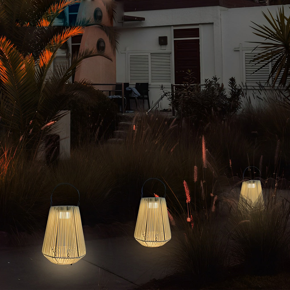 Outdoor Solar Powered Waterproof Garden Lanterns