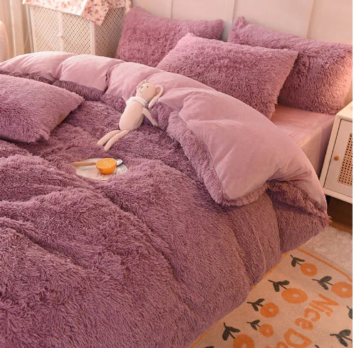Soft Plush Winter Duvet Cover Set - Cofik