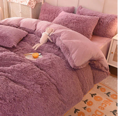 Soft Plush Winter Duvet Cover Set - Cofik