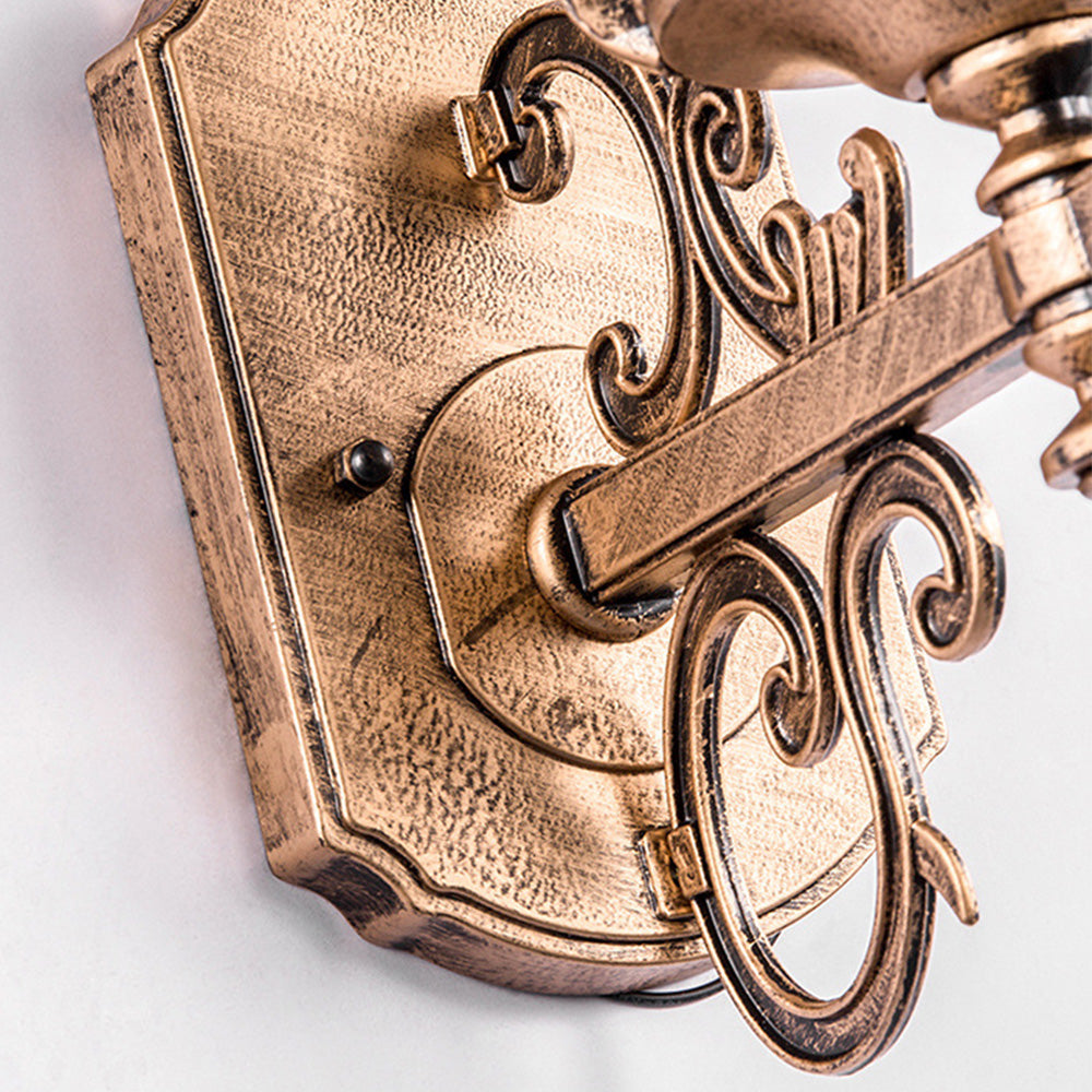 Classic Metal Exterior Wall Light