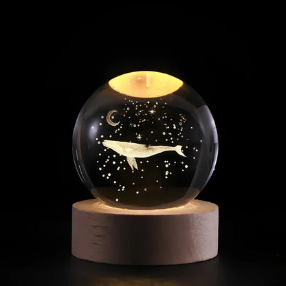 Colorful Globe LED Bedroom Nightlight