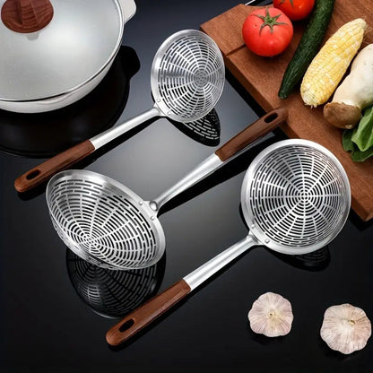 Premium Metal Slotted Spoon Ladle