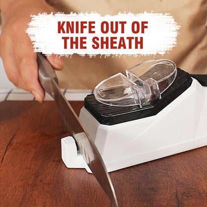 Fast 2-Stage Electric Knife Sharpener System