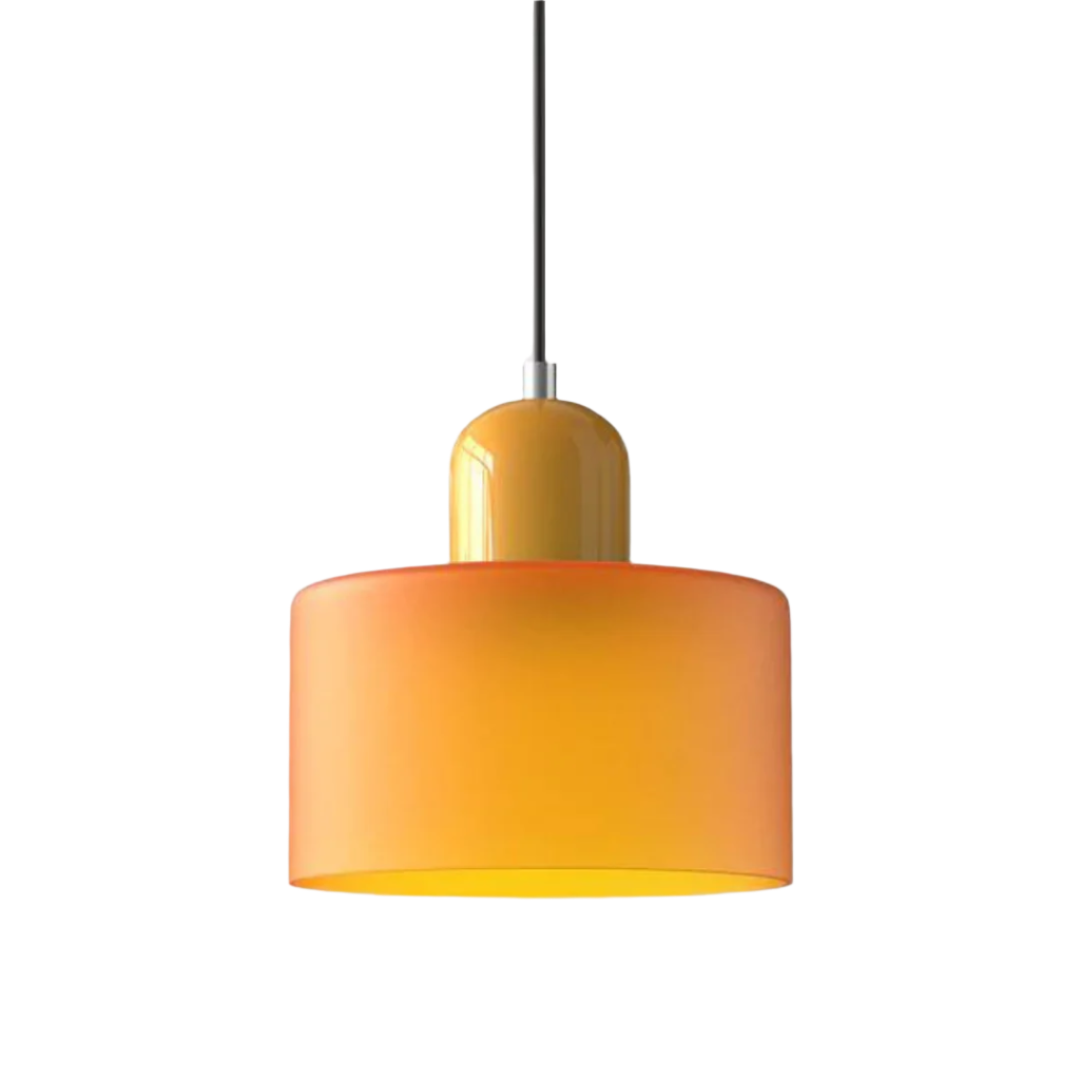 Stylish Round Glass Pendant Light