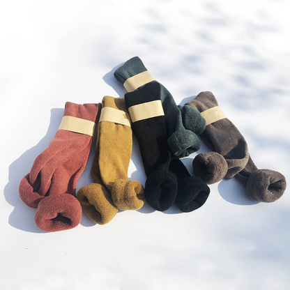 Warm Knee High Woolly Socks