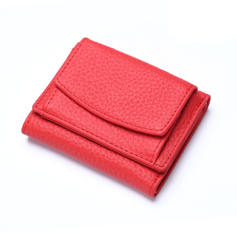 Slim Leather RFID Blocking Wallet