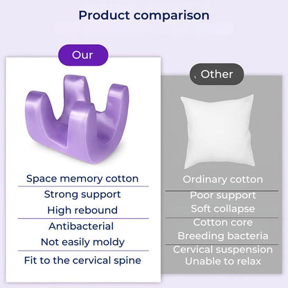 Cooling Memory Foam Pillow for Side Sleepers