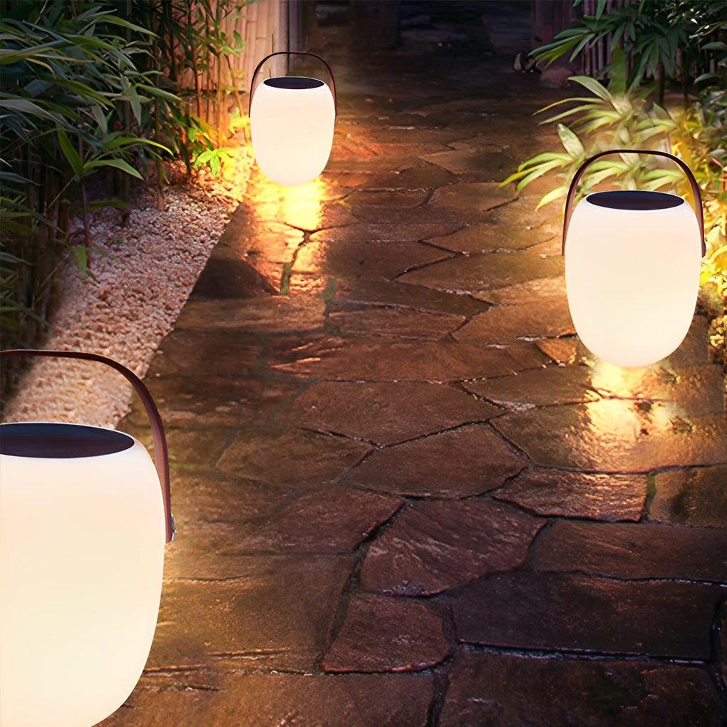 Compact Solar Powered Waterproof Outdoor LED Light