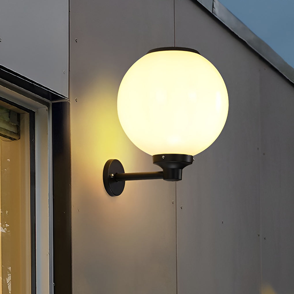 Bright Adjustable Solar Powered Outdoor Wall Lamp