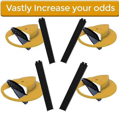 Easy Set Flip Trap Bucket Lid for Rats