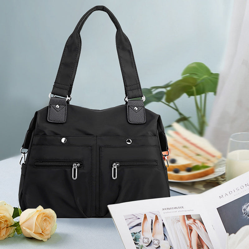 Waterproof Nylon Tote Handbag