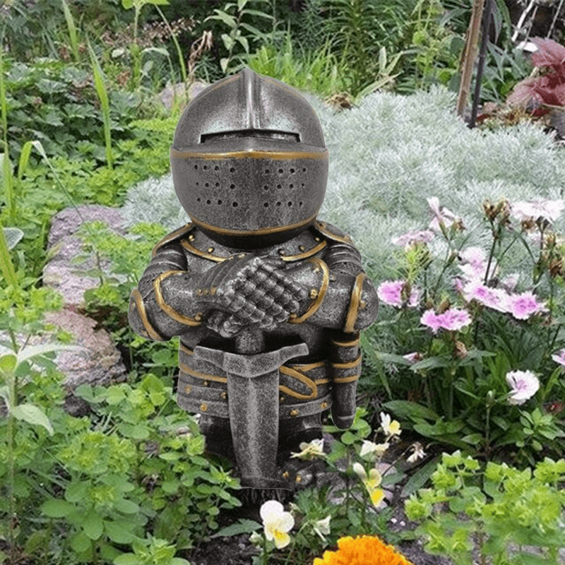 Cute Garden Statue Guards