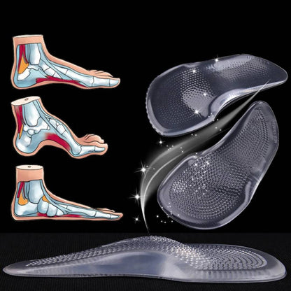Orthotic Gel Insoles for Foot Pain Relief