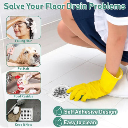 Easy Clean Shower Hair Trap Protector