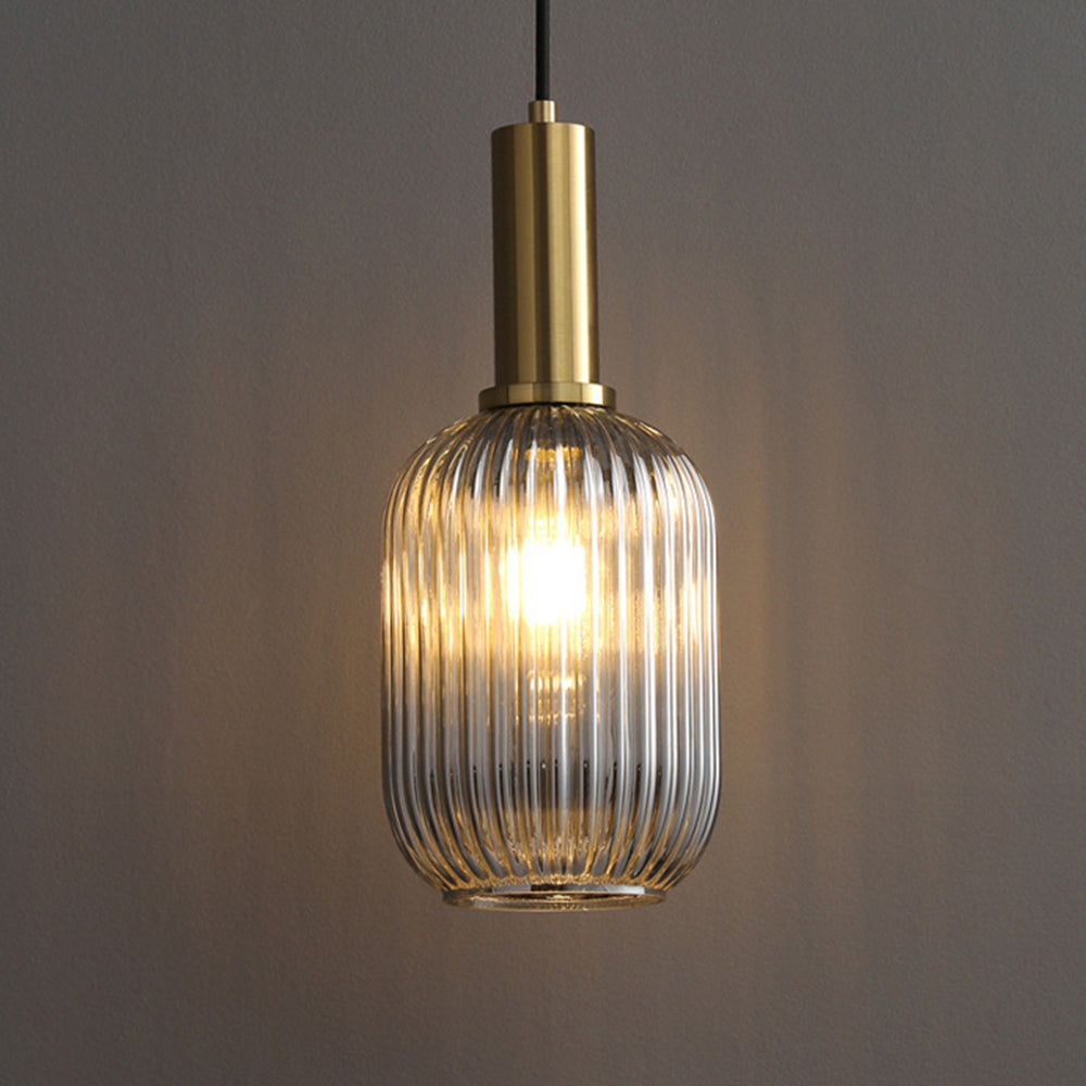 Classic Colorful Glass Pendant Light Fixture