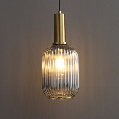 Classic Colorful Glass Pendant Light Fixture