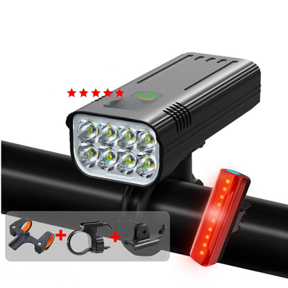 Bright 5000L LED Bicycle Front Light with USB Charger