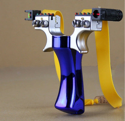 Accurate Steel Pocket Slingshot