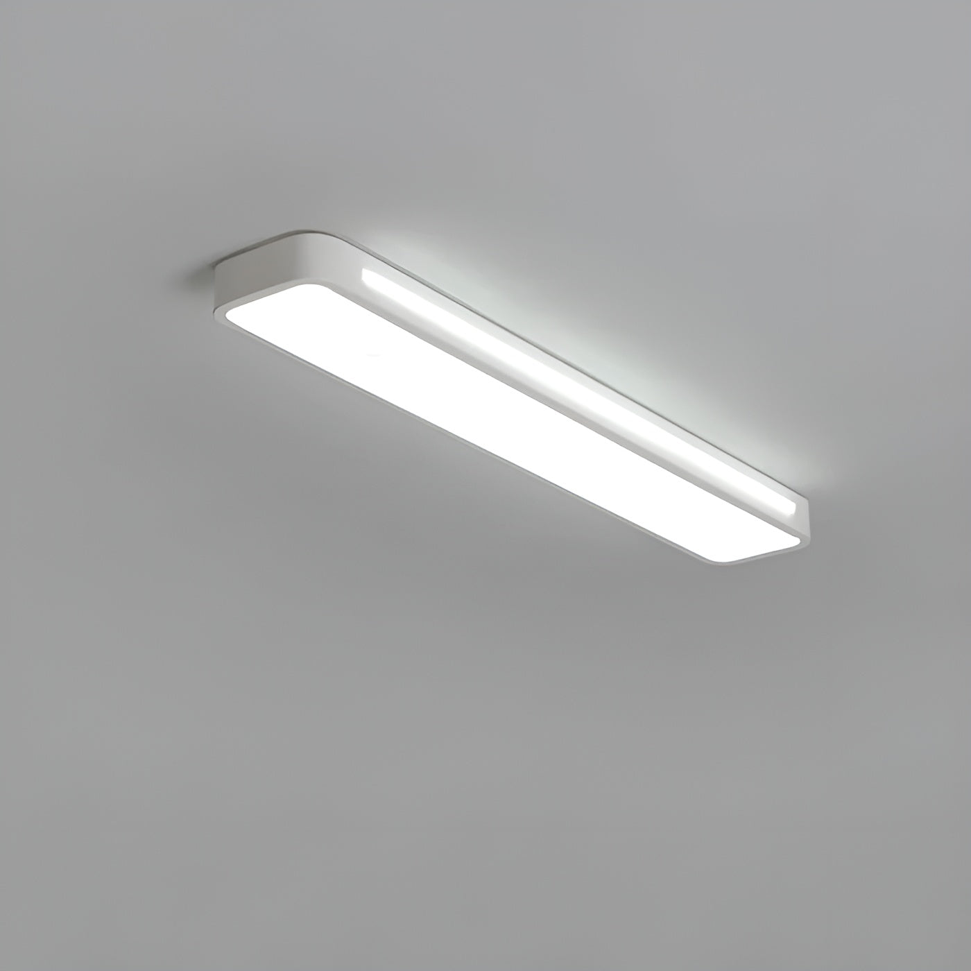 Sleek Modern Rectangular Ceiling Lamp