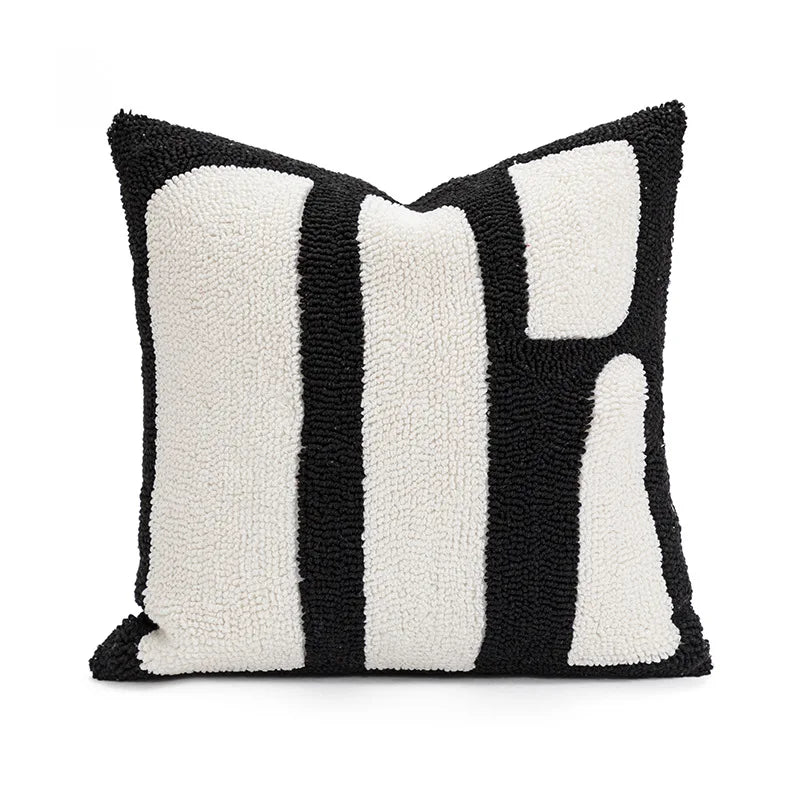 Stylish Embroidered Patterned Throw Pillow Covers