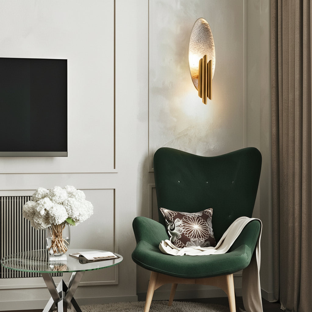 Contemporary Iron LED Wall Light Fixture