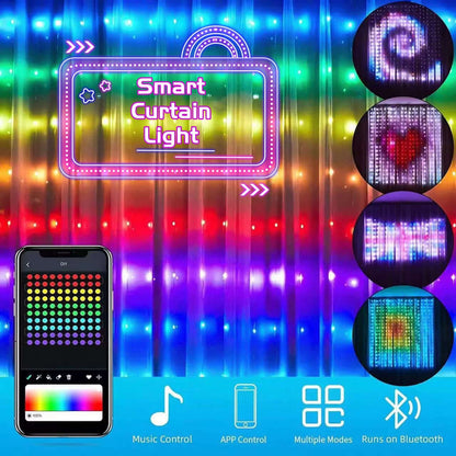 Colorful LED Fairy String Lights Bluetooth Control Decor