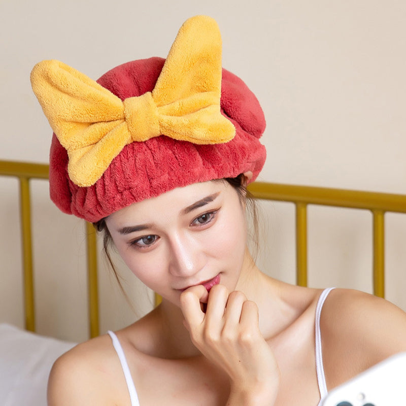 Quick Dry Microfiber Hair Wrap for Wet Hair