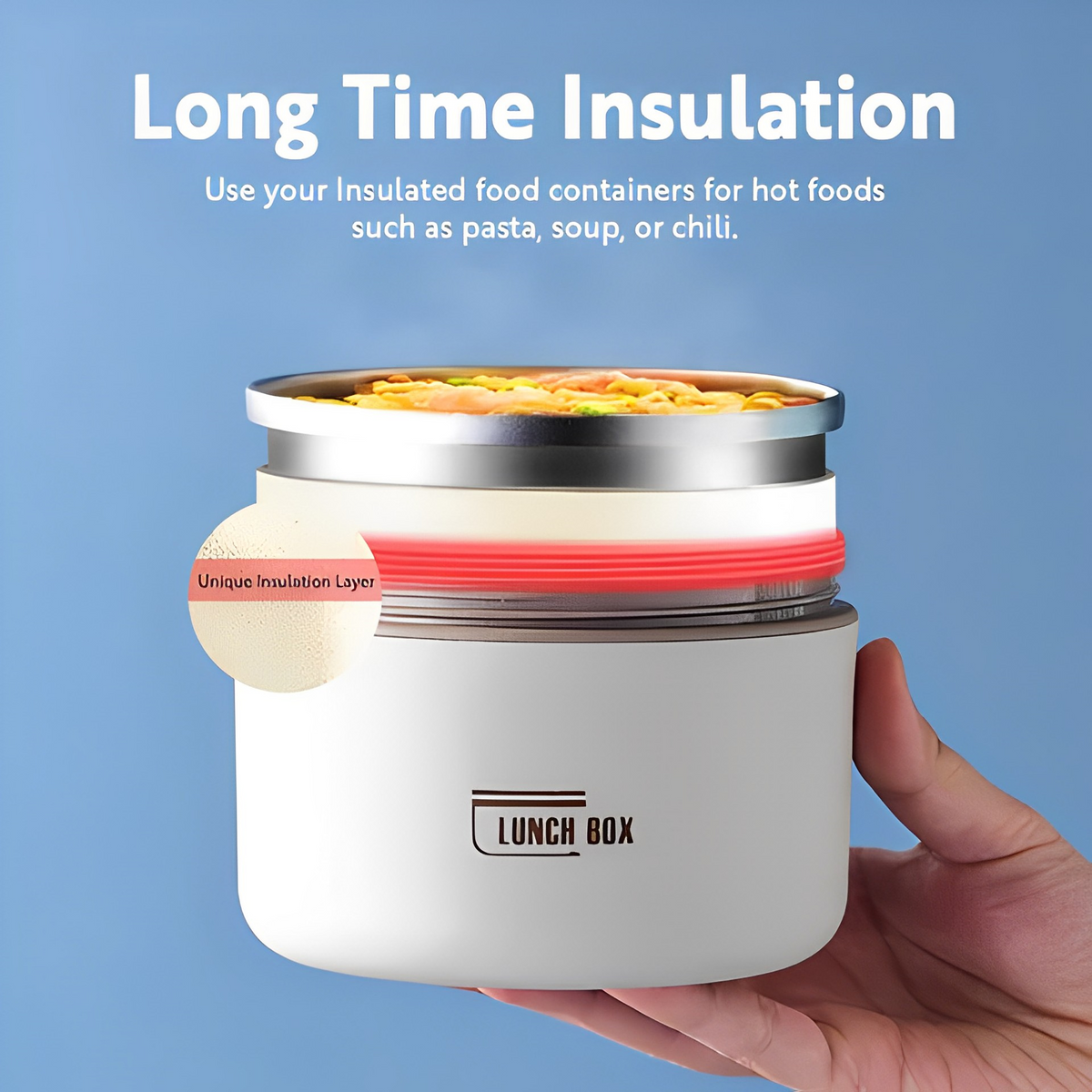 Heat Retaining Food Container Box