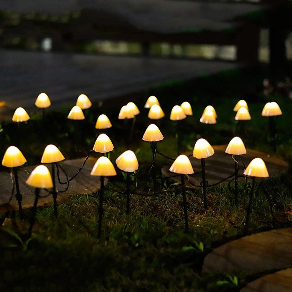 Colorful Solar Powered Fairy String Lights